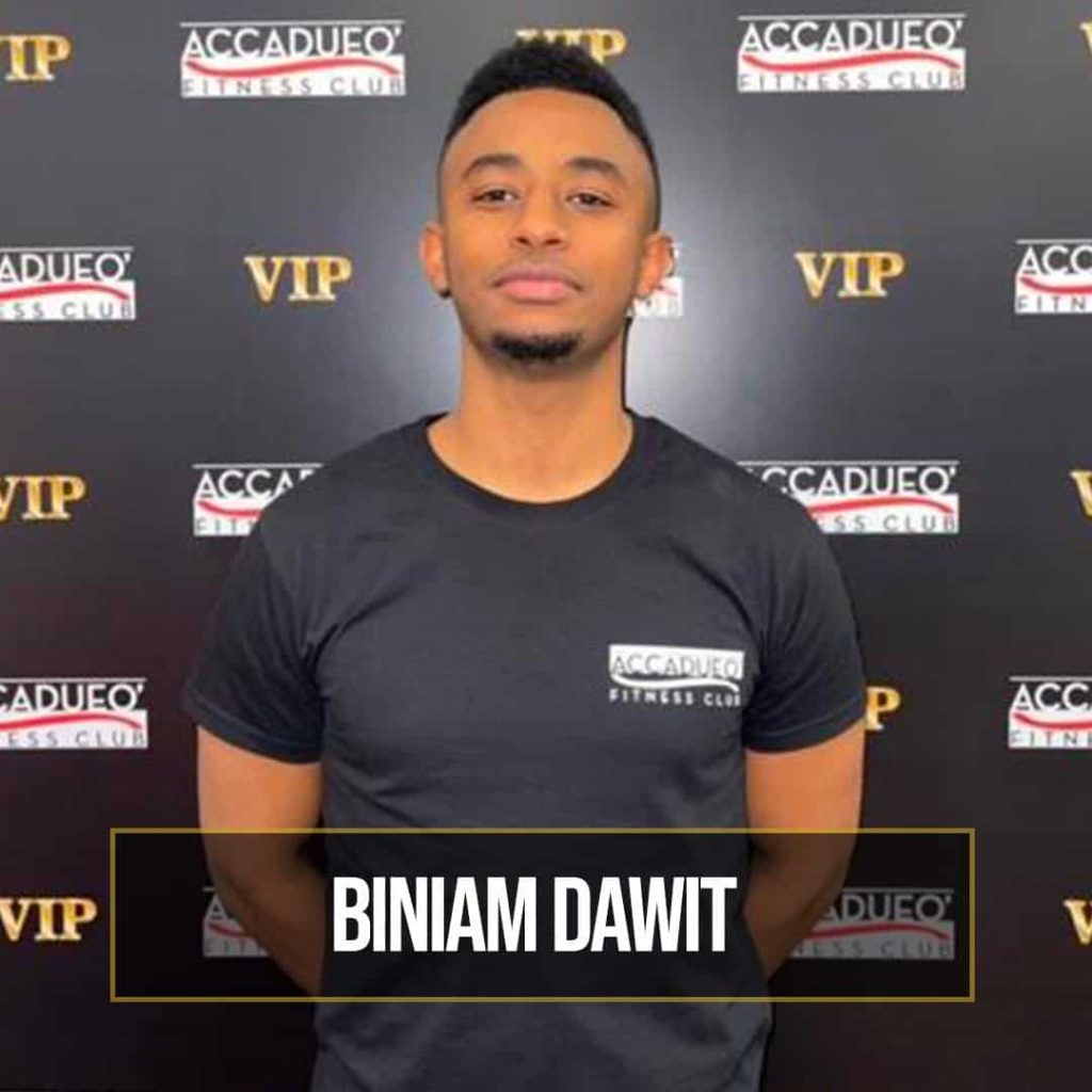 Biniam Dawit - personal trainer milano accadueoclub